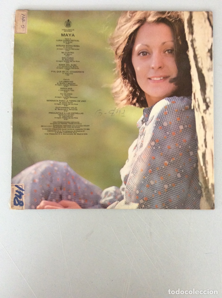 Discos de vinilo: Maya. Luna llena estival - Foto 2