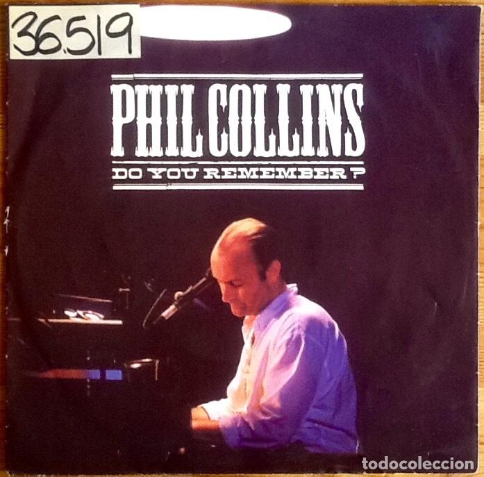 Discos de vinilo: PHIL COLLINS (GENESIS) : DO YOU REMEMBER? [WEA - DEU 1990] 7&rdquo; - Foto 1