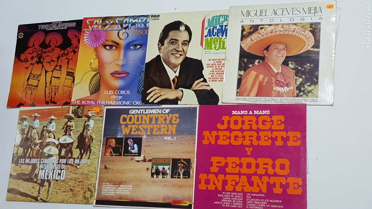 Discos de vinilo: LOTE 7 VINILOS DE RANCHERAS - Foto 2