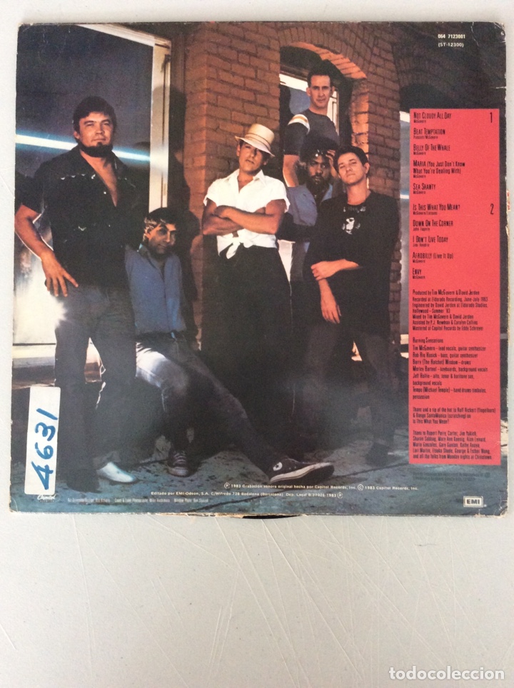 Discos de vinilo: Burning Sensations. Not cloudy all day - Foto 2