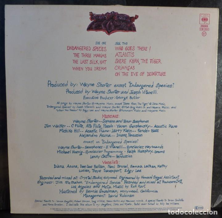 Discos de vinilo: WAYNE SHORTER // ATLANTIS // 1985 // (VG VG).LP - Foto 2