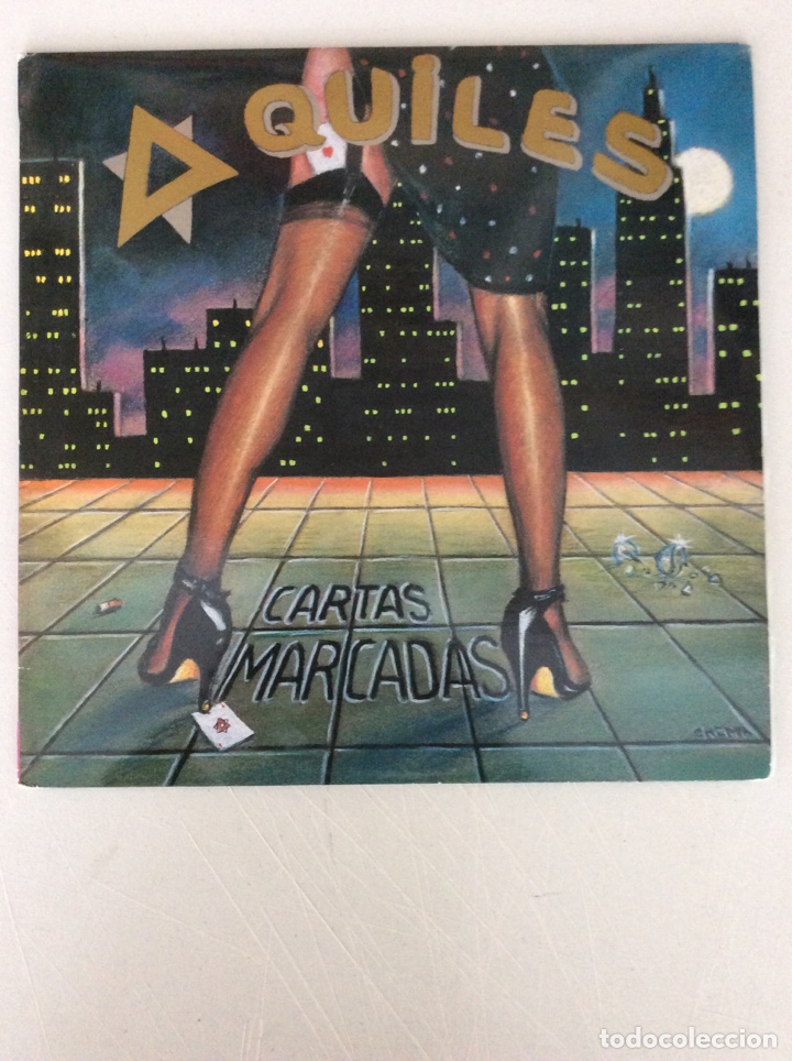 Discos de vinilo: Aquiles. Cartas marcadas. - Foto 1
