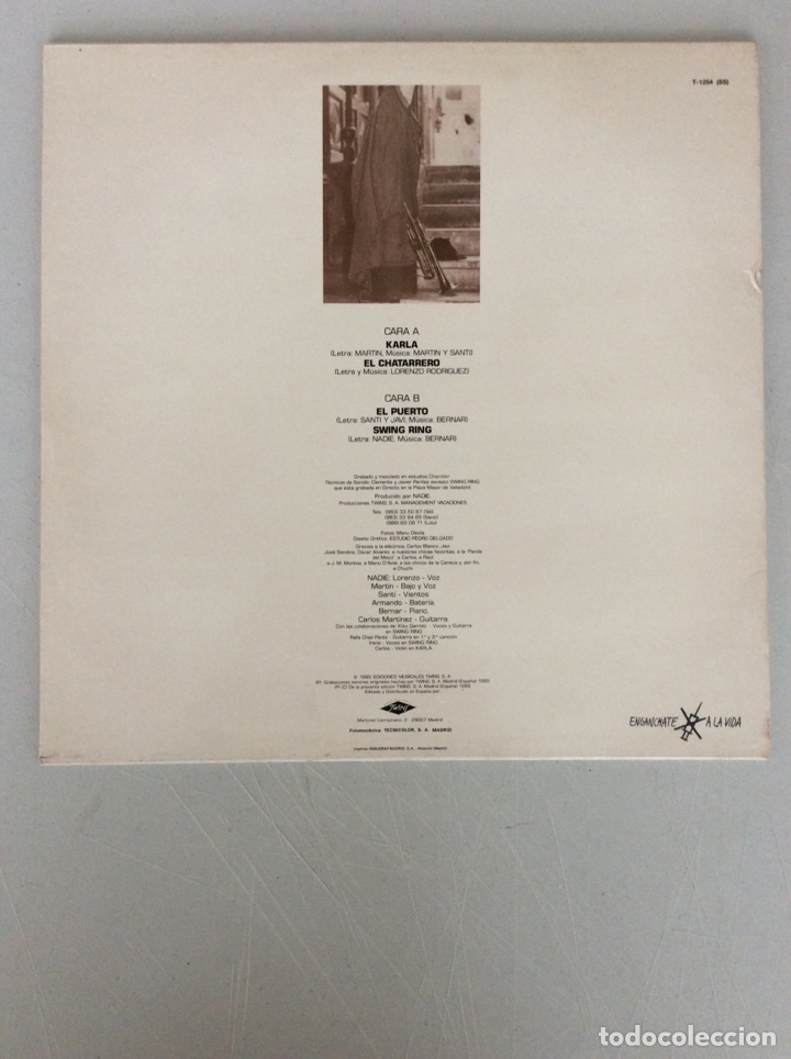 Discos de vinilo: Nadie. Karla. - Foto 2
