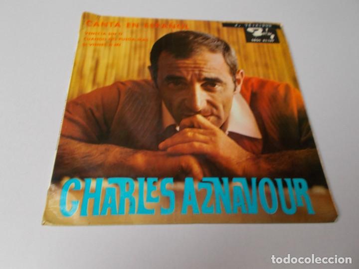 Discos de vinilo: CHARLES AZNAVOUR Canta en espa&ntilde;ol - Foto 1