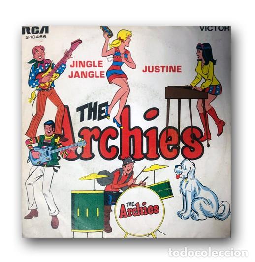 Discos de vinilo: The Archies - Jingle Jangle / Justine - Foto 1