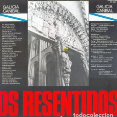 Discos de vinilo: OS RESENTIDOS: GALICIA CANIBAL (FAI UN SOL DE CARALLO). MAXI VINILO 12”. 1986. Lote 290206868