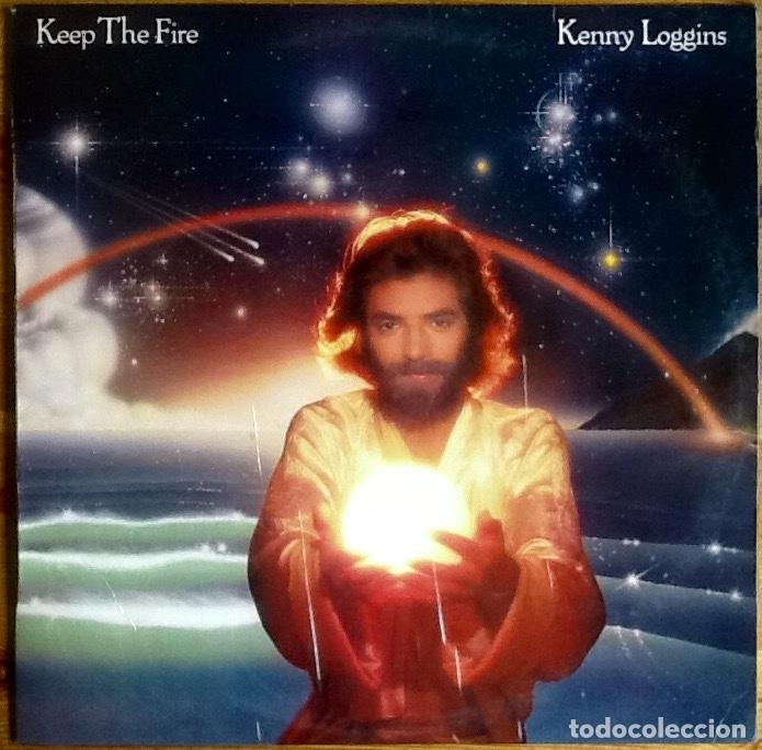 Discos de vinilo: KENNY LOGGINS : KEEP THE FIRE [CBS - ESP 1980] LP - Foto 1