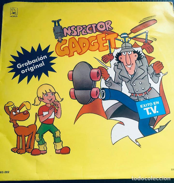 inspector gadget'. banda sonora de la serie de - Acquista Dischi LP di  musica infantile su todocoleccion