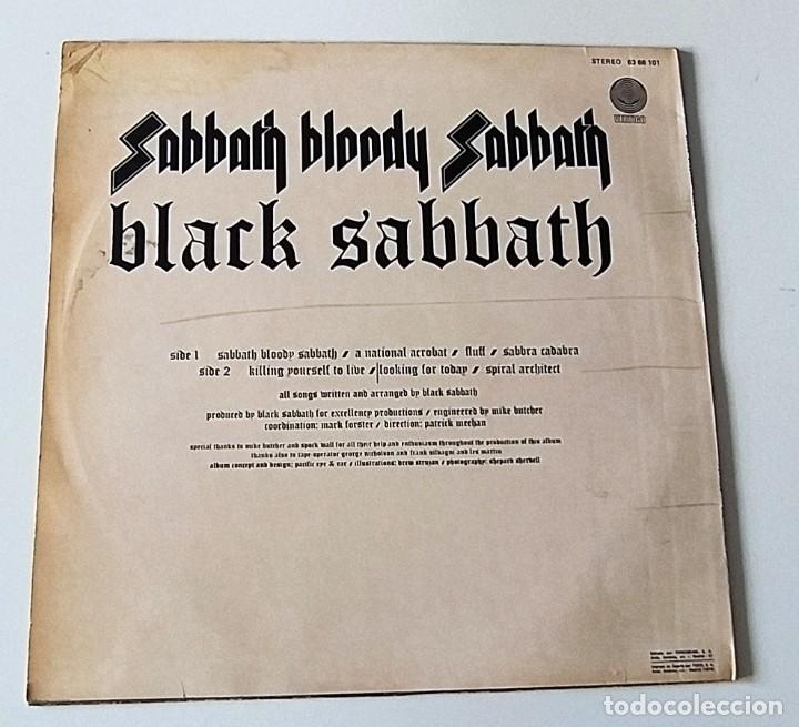 Discos de vinilo: LP BLACK SABBATH - SABBATH BLOODY SABBATH - Foto 2