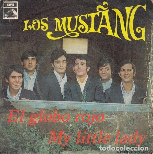 Discos de vinilo: LOS MUSTANG - EL GLOBO ROJO - SINGLE DE VINILO - Foto 1