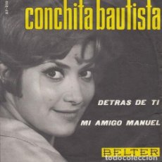 Discos de vinilo: CONCHITA BAUTISTA - DETRAS DE TI - SINGLE DE VINILO