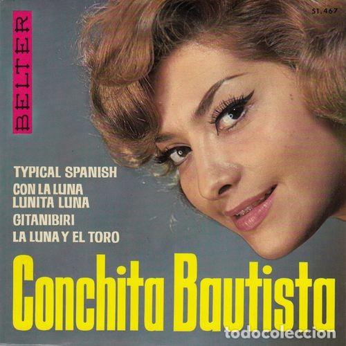 Discos de vinilo: CONCHITA BAUTISTA - LA LUNA Y EL TORO - EP DE VINILO