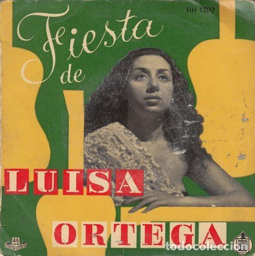 Discos de vinilo: LUISA ORTEGA - LA ROSA Y EL VIENTO - EP DE VINILO - Foto 1