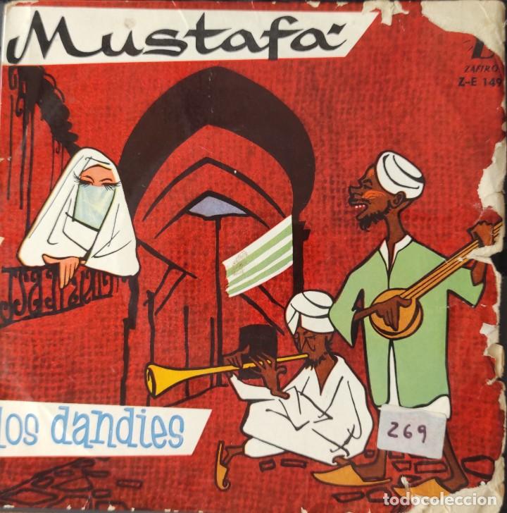 Discos de vinilo: Los Dindies - Mustaf&aacute; - Discos Vinilo Single 1960 - Foto 1