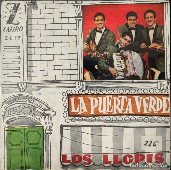 Discos de vinilo: Los llopis - La puerta verde - Disco Vinilo Single 1960 - Foto 1