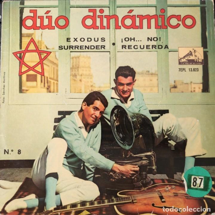 Discos de vinilo: D&uacute;o Din&aacute;mico - Surrender - Discos Vinilo Single 1987 - Foto 1
