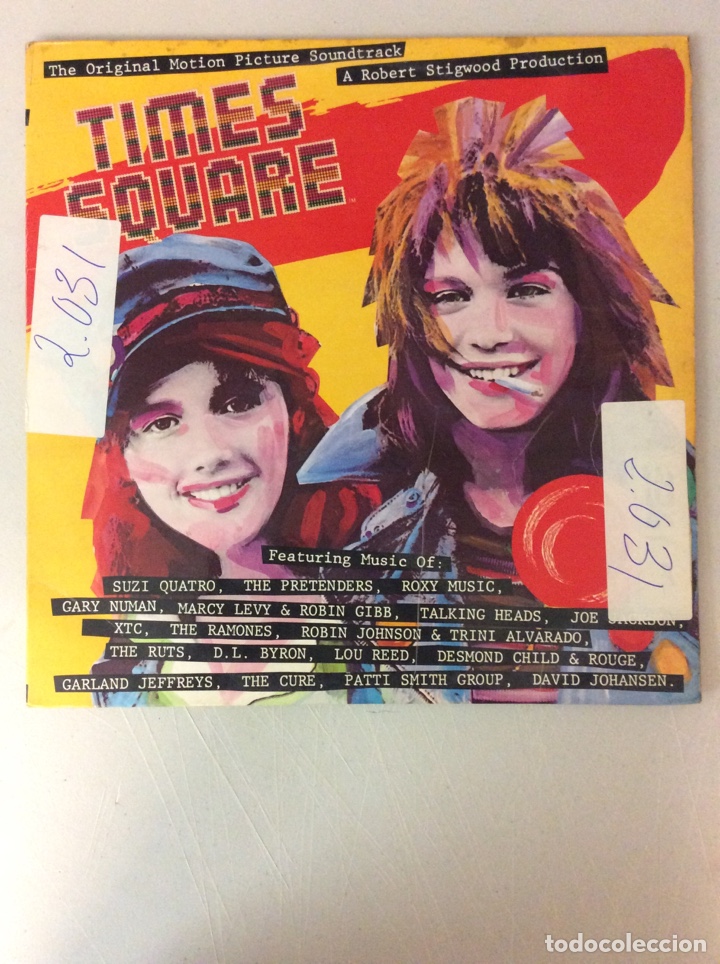 Discos de vinilo: BSO Times Square. Doble LP. Dos discos. - Foto 1
