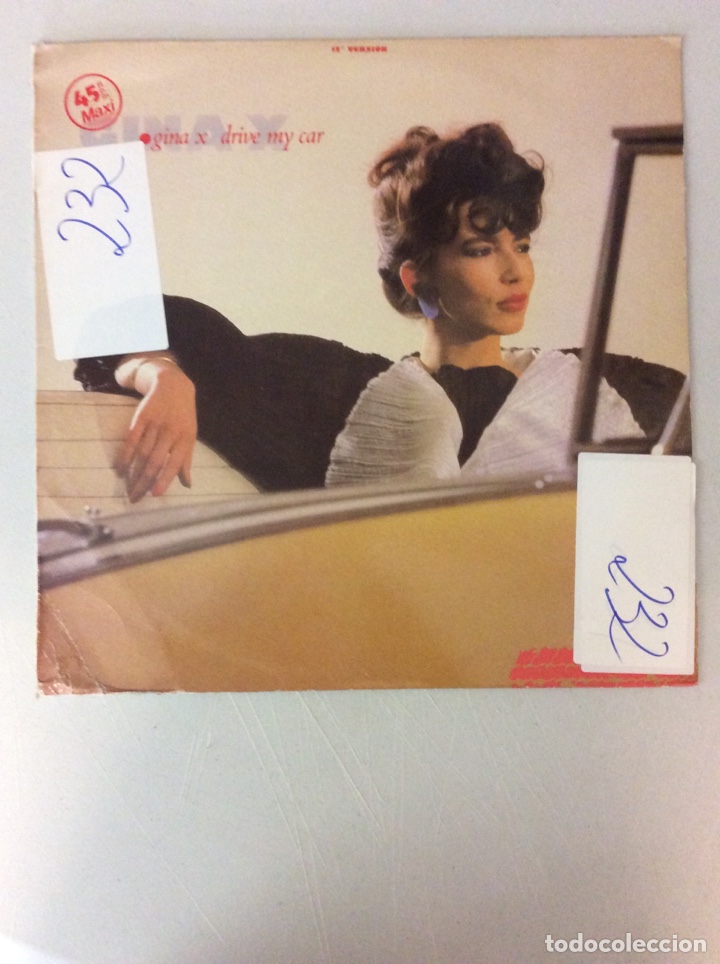 Discos de vinilo: Gina X drive my car - Foto 1