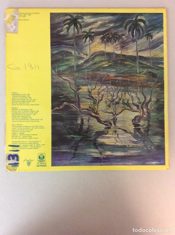 Discos de vinilo: Noel Nicola. Comienzo el dia - Foto 2