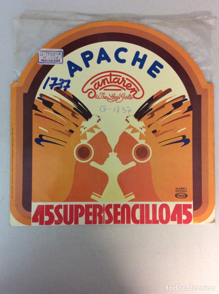 Discos de vinilo: Apache Santaren & The Lovin Girls - Foto 2