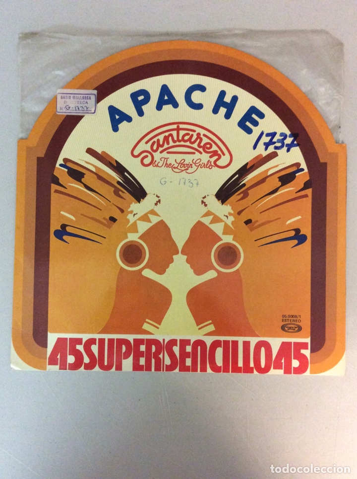 Discos de vinilo: Apache Santaren & The Lovin Girls - Foto 1