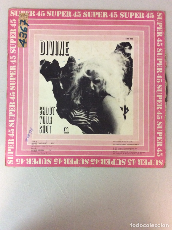 Discos de vinilo: Divine. S&rsquo;Hort your shot. - Foto 2