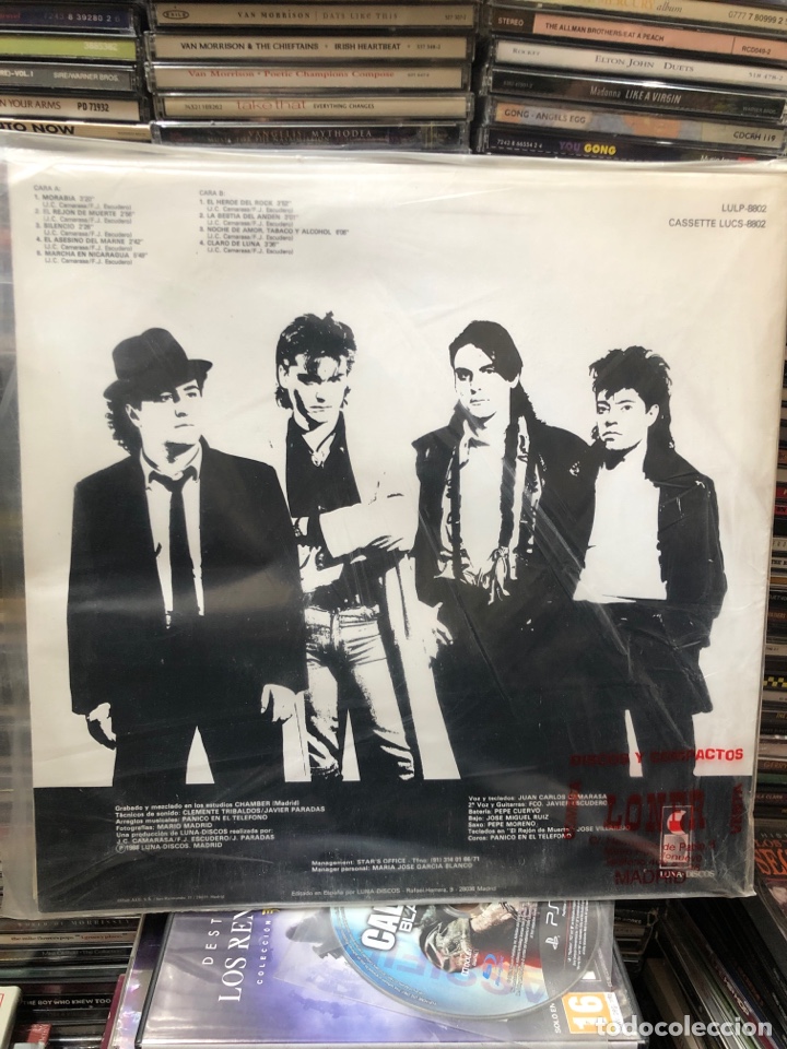 Discos de vinilo: P&aacute;nico en el tel&eacute;fono l&iacute;nea directa - Foto 2