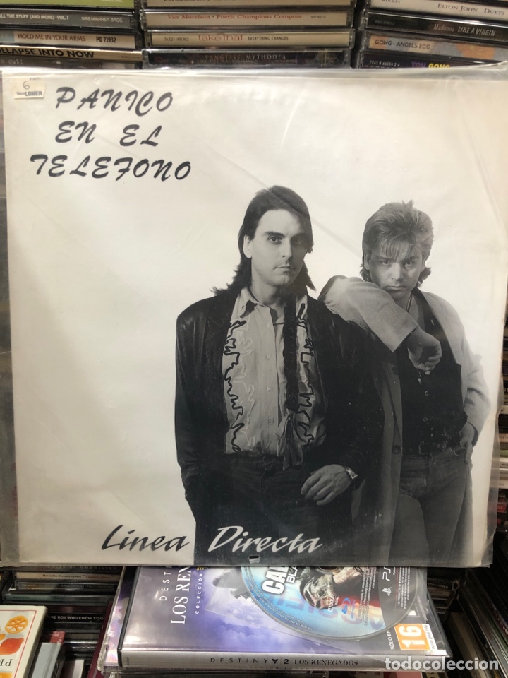 Discos de vinilo: P&aacute;nico en el tel&eacute;fono l&iacute;nea directa - Foto 1