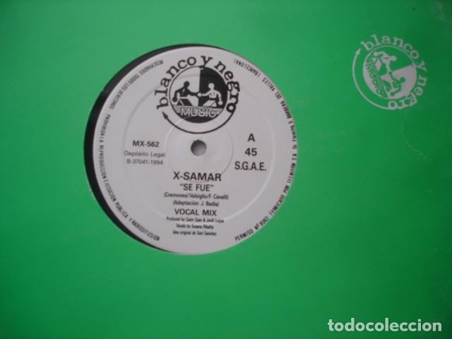 Discos de vinilo: X-Samar Se Fue - Foto 1
