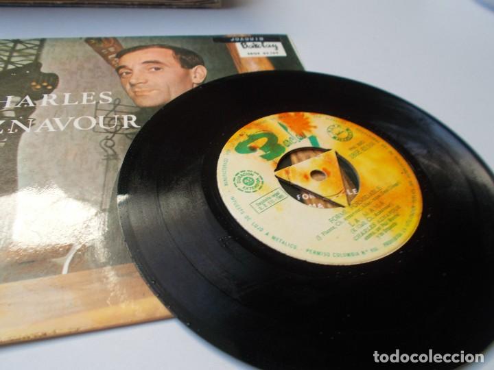 Discos de vinilo: CHARLES AZNAVOUR Cantando en Espa&ntilde;ol - Foto 2