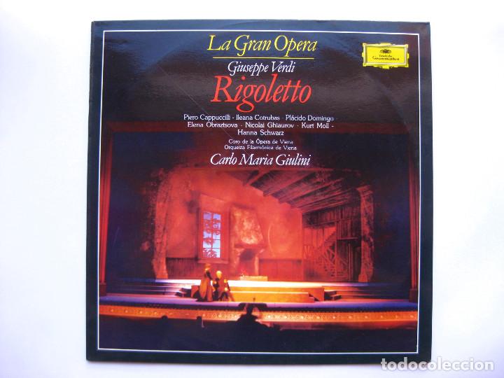 Discos de vinilo: DISCO DE VINILO LP LA GRAN OPERA VERDI RIGOLETTO I - Foto 1