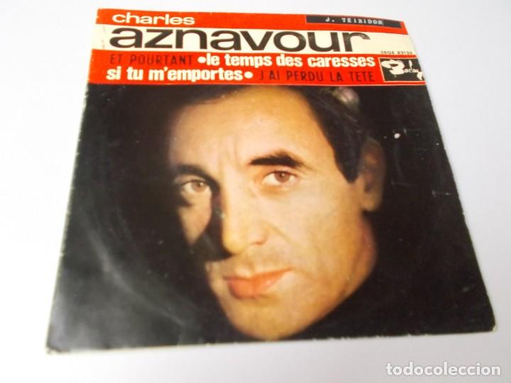 Discos de vinilo: CHARLES AZNAVOUR Et Pourtant y 3 m&aacute;s - Foto 1
