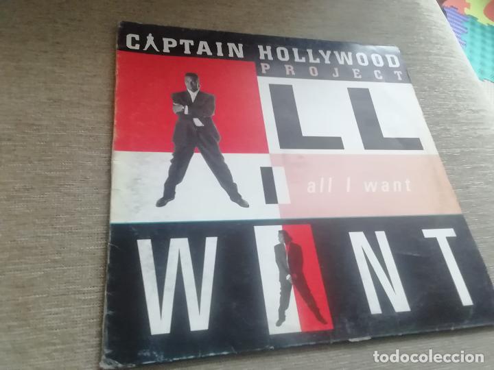 Discos de vinilo: Captain hollywood project-all i want. maxi - Foto 1