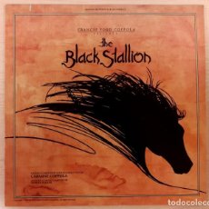 Discos de vinilo: THE BLACK STALLION (EL CORCEL NEGRO) CARMINE COPPOLA LIBERTY RECORDS COMO NUEVO!!. Lote 364097191