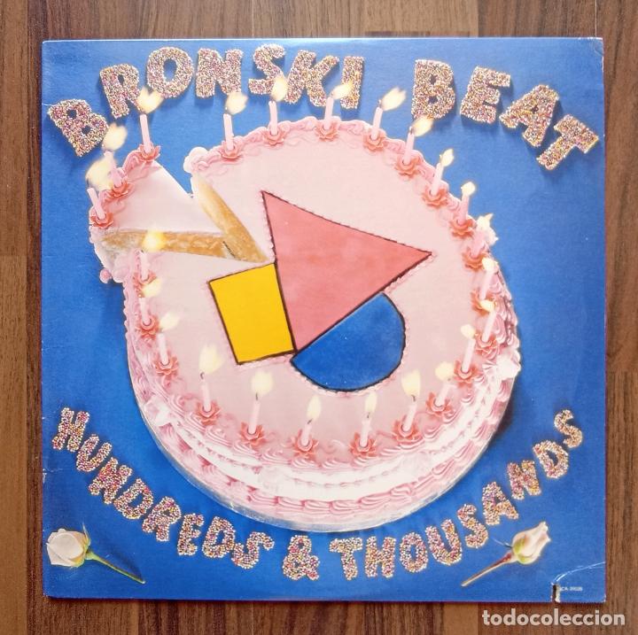 Discos de vinilo: BRONSKI BEAT - HUNDREDS & THOUSANDS - THE REMIX PLUS - Foto 2
