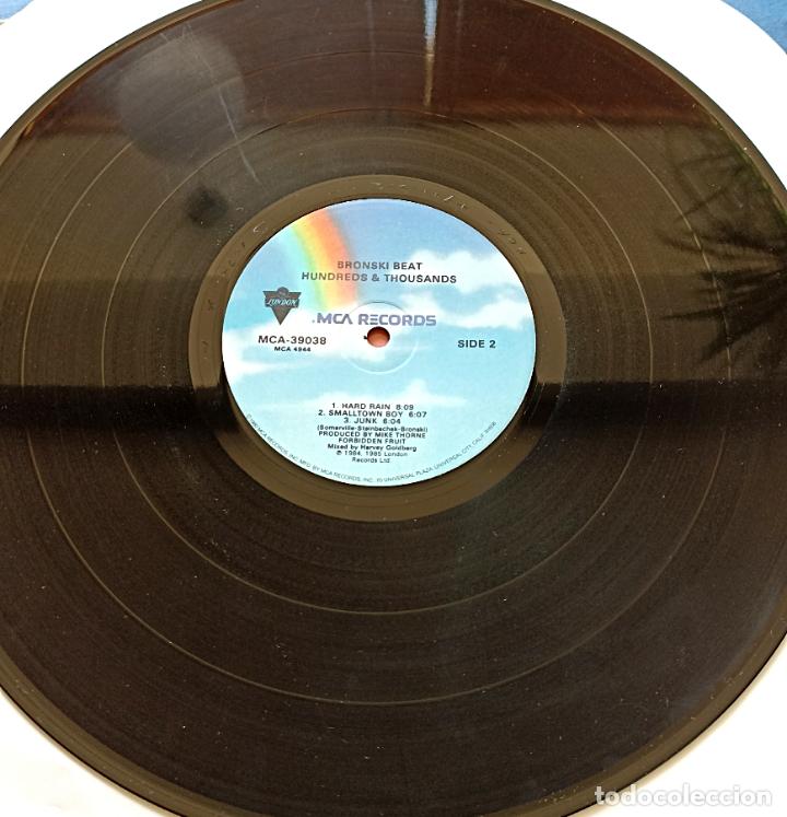 Discos de vinilo: BRONSKI BEAT - HUNDREDS & THOUSANDS - THE REMIX PLUS - Foto 5