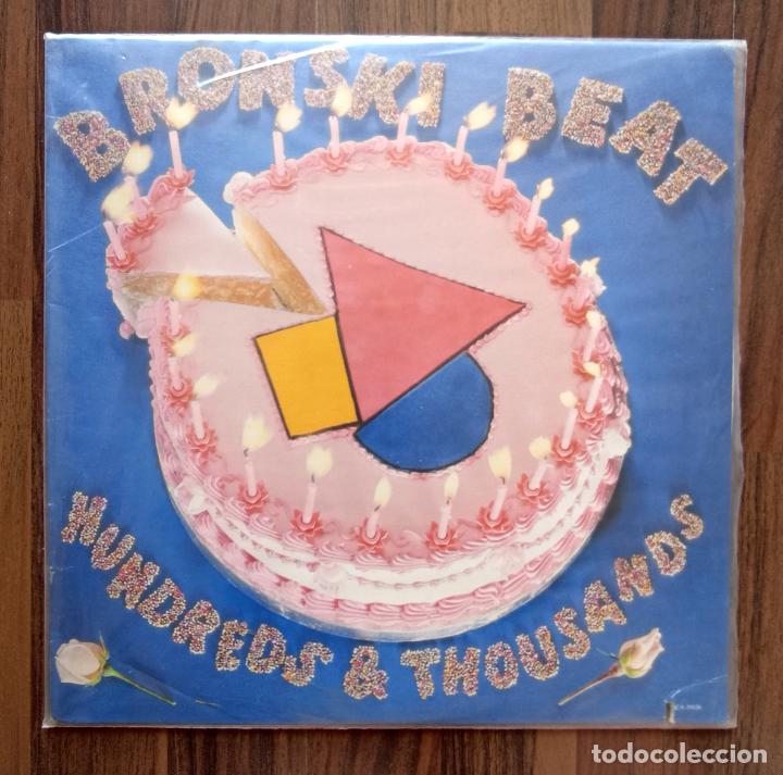 Discos de vinilo: BRONSKI BEAT - HUNDREDS & THOUSANDS - THE REMIX PLUS - Foto 1