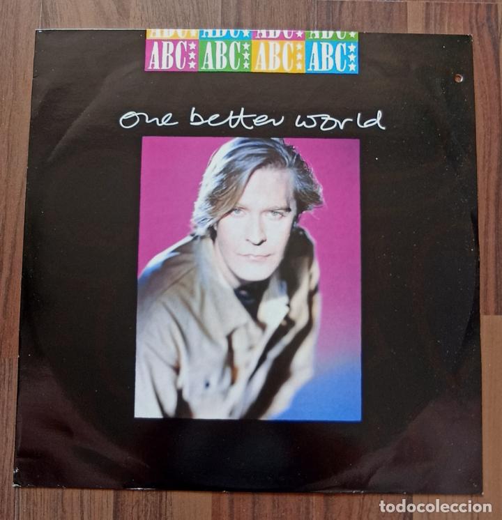 Discos de vinilo: MAXI SINGLE ABC - ONE BETTER WORLD - Foto 2