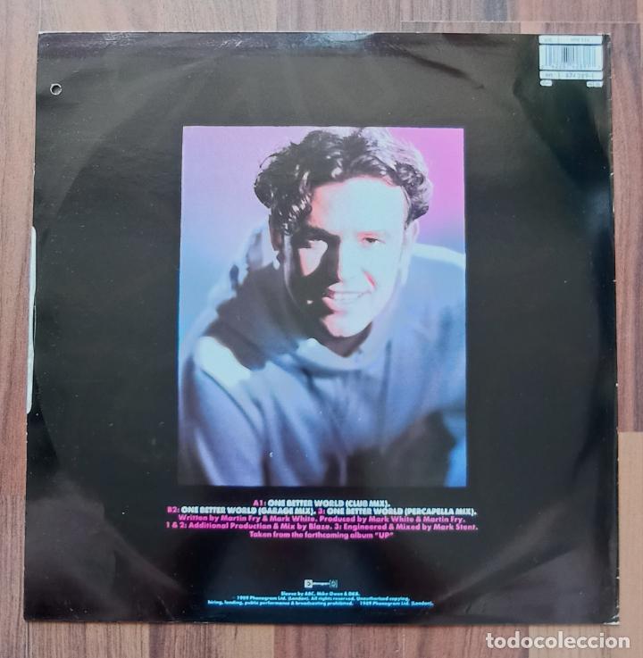 Discos de vinilo: MAXI SINGLE ABC - ONE BETTER WORLD - Foto 3