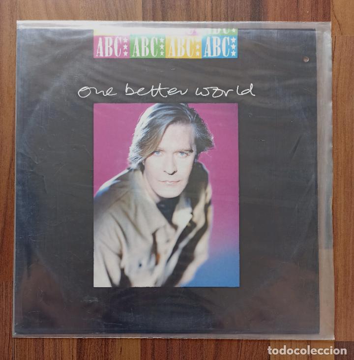 Discos de vinilo: MAXI SINGLE ABC - ONE BETTER WORLD - Foto 1