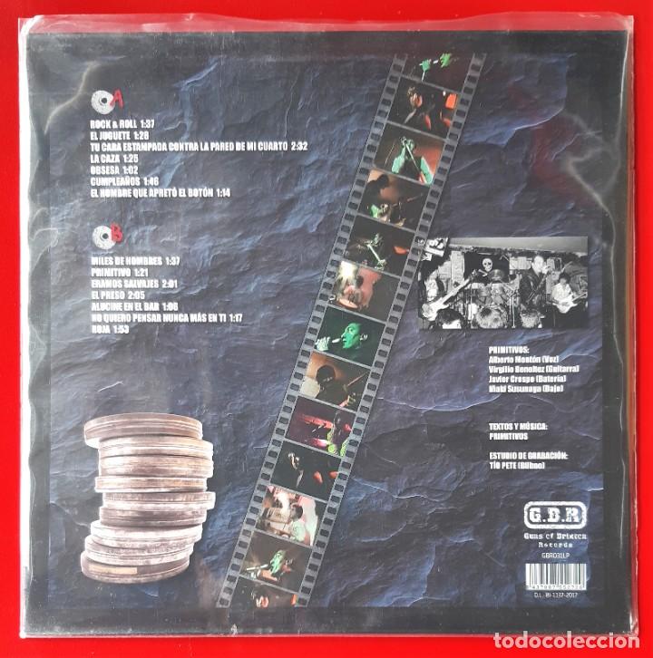 Discos de vinilo: PRIMITIVOS - MILES DE HOMBRES LP - Foto 2