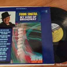 Discos de vinilo: FRANK SINATRA. LP MUY LINDO OF BROADWAY 1965 USA. Lote 290558908
