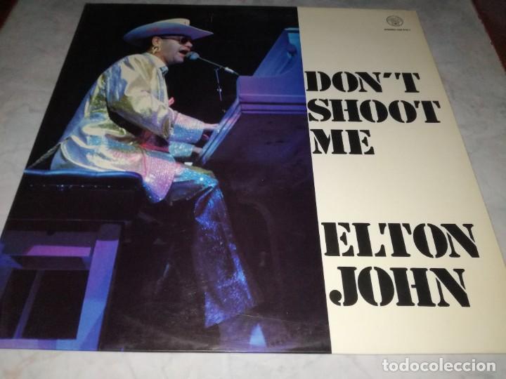 Discos de vinilo: ELTON JOHN-DON&acute;T SHOOT ME-EDICION ESPA&Ntilde;OLA-EXCELENTE ESTADO