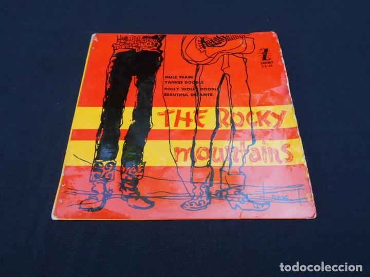 Discos de vinilo: THE ROCKY MOUNTAINS / MULE TRAIN + 3 - Foto 1