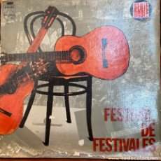 Discos de vinilo: LP ARGENTINO, DOBLE Y DE ARTISTAS VARIOS FESTIVAL DE FESTIVALES AÑO 1967. Lote 290611603
