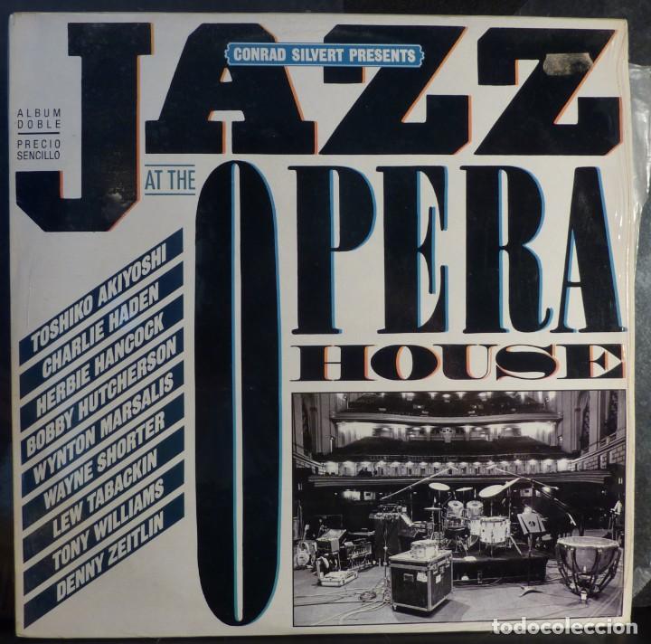 Disques de vinyle: JAZZ AT THE OPERA HOUSE // CONRAD SILVERT // DOBLE DISCO //1983 //(VG VG). LP