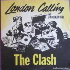 Discos de vinilo: CLASH, THE: LONDON CALLING AND ARMAGIDEON TIME / JUSTICE TONIGHT + 1. MAXI SINGLE ORIGINAL U.K.. Lote 290639183