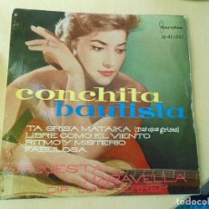 Discos de vinilo: CONCHITA BAUTISTA, EP, TA GRISA MATAKIA + 3, AÑO 1961