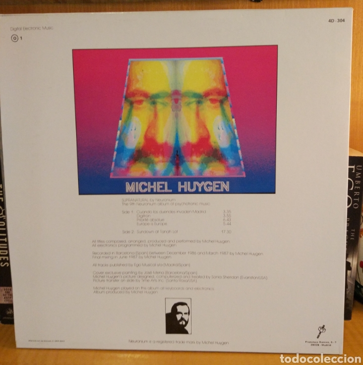 Discos de vinilo: Neoronium. Supranatural - Foto 2