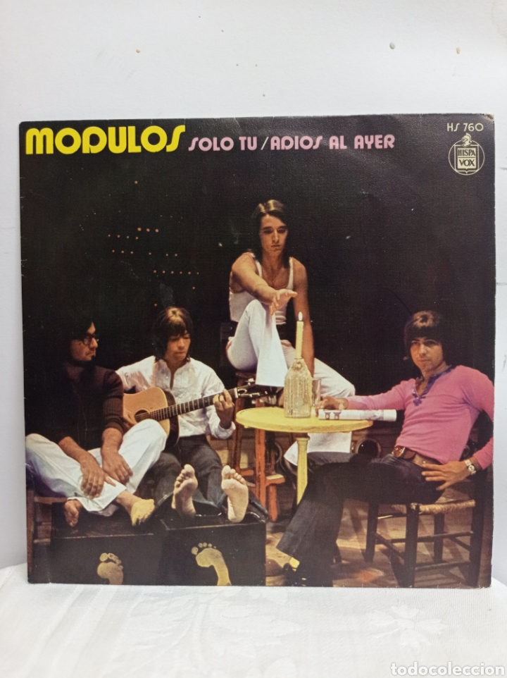 Discos de vinilo: MODULOS, SOLO TU (HISPAVOX 1971) -SINGLE- - Foto 1
